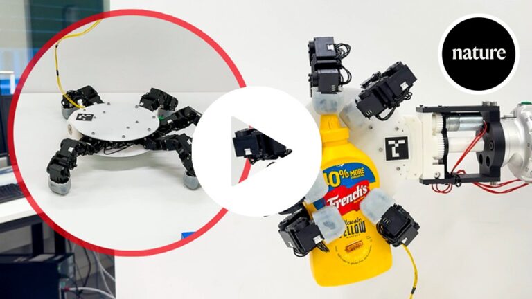 This robot hand detaches and walks by itself