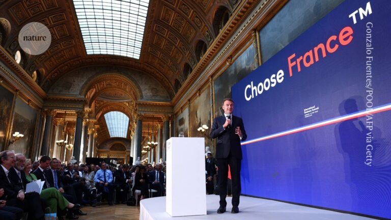 Dozens of researchers will move to France from US following high-profile bid to lure talent