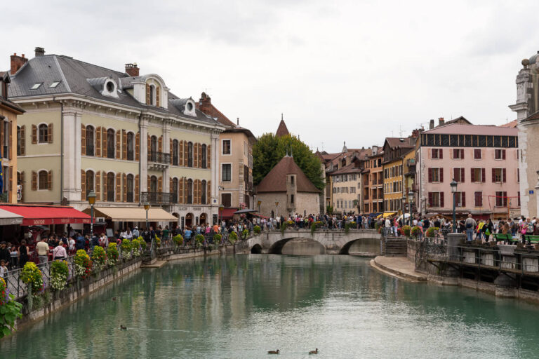 the postcard view of Annecy France